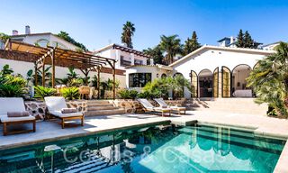 Villa mediterránea de lujo con casa de invitados independiente en venta en Nueva Andalucía, Marbella 64433 