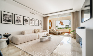 Encantador apartamento en venta con vistas panorámicas al valle y al mar en Nueva Andalucía, Marbella 64602 