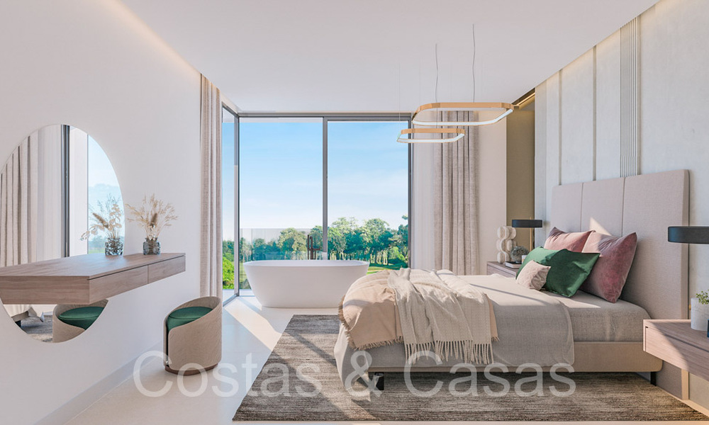 ULTIMA CASA! Nuevo proyecto con modernas casas de lujo en venta junto al campo de golf en Mijas, Costa del Sol 64611
