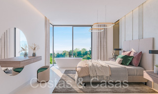 ULTIMA CASA! Nuevo proyecto con modernas casas de lujo en venta junto al campo de golf en Mijas, Costa del Sol 64611 