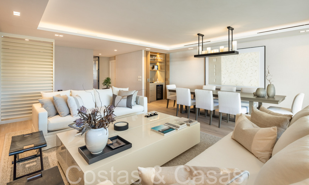Apartamento de 3 dormitorios amueblado de forma contemporánea en venta en el centro de Marbella 65346