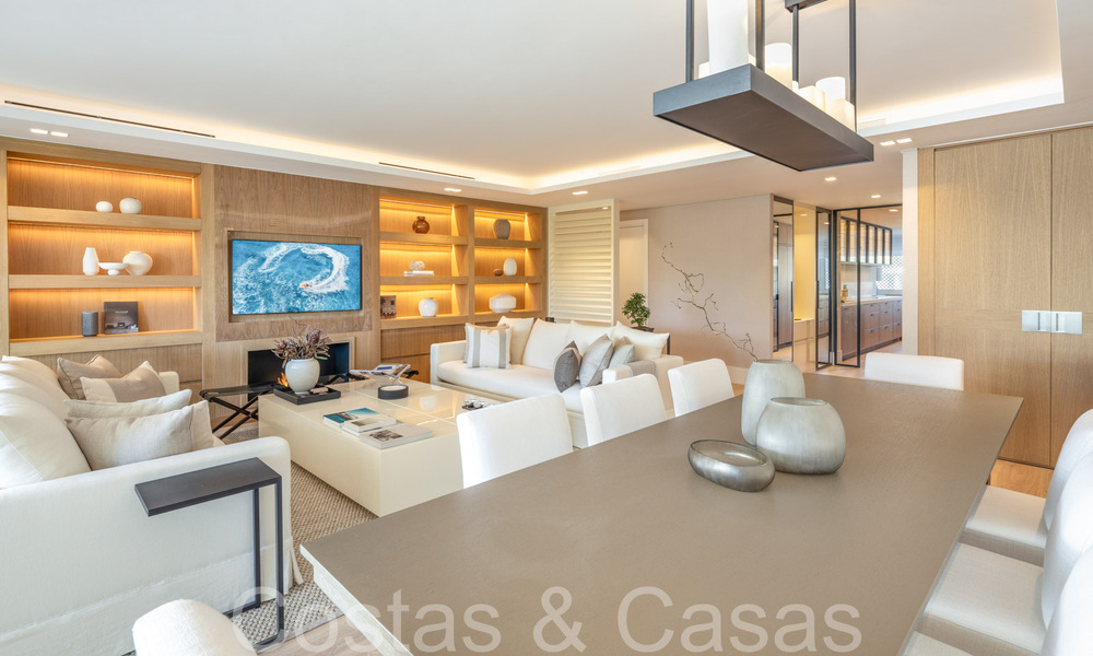 Apartamento de 3 dormitorios amueblado de forma contemporánea en venta en el centro de Marbella 65347