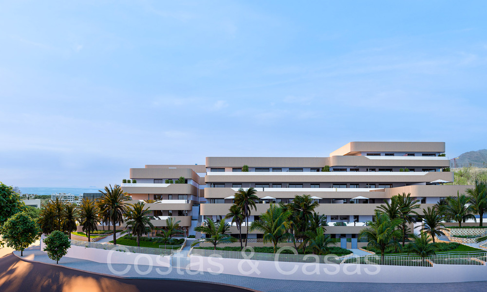 Nuevos apartamentos de lujo de estilo vanguardista en venta cerca del centro de Estepona 64709