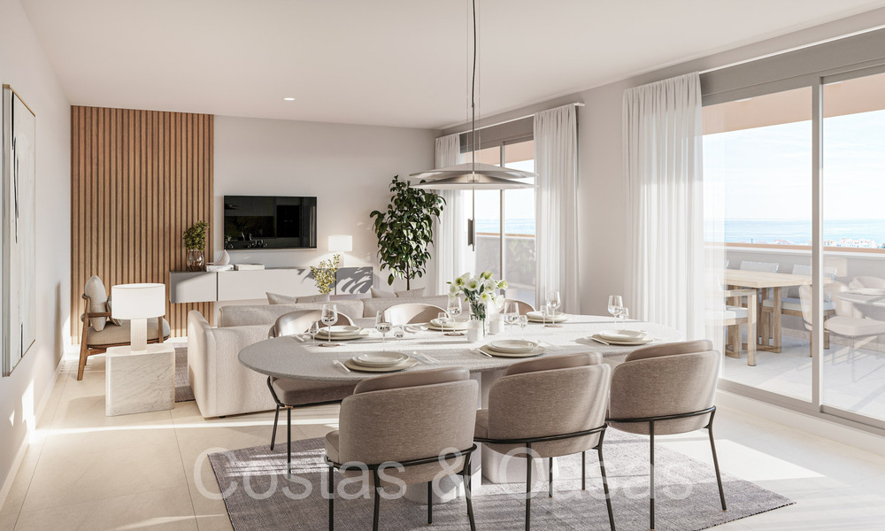 Nuevos apartamentos de lujo de estilo vanguardista en venta cerca del centro de Estepona 64716