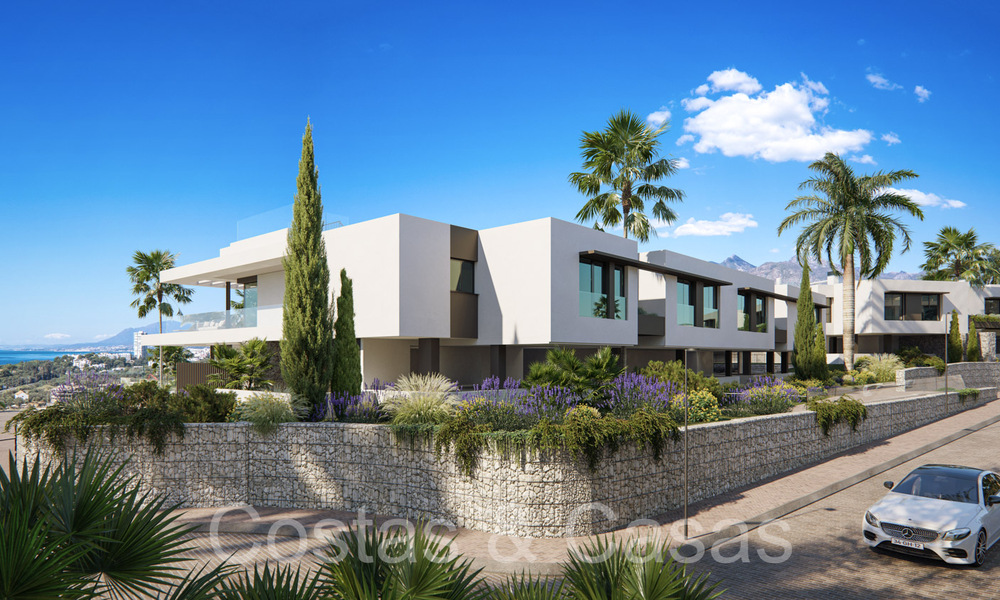 Prestigiosos apartamentos nuevos en venta junto al campo de golf, con vistas al mar y al golf, Marbella Este 64729