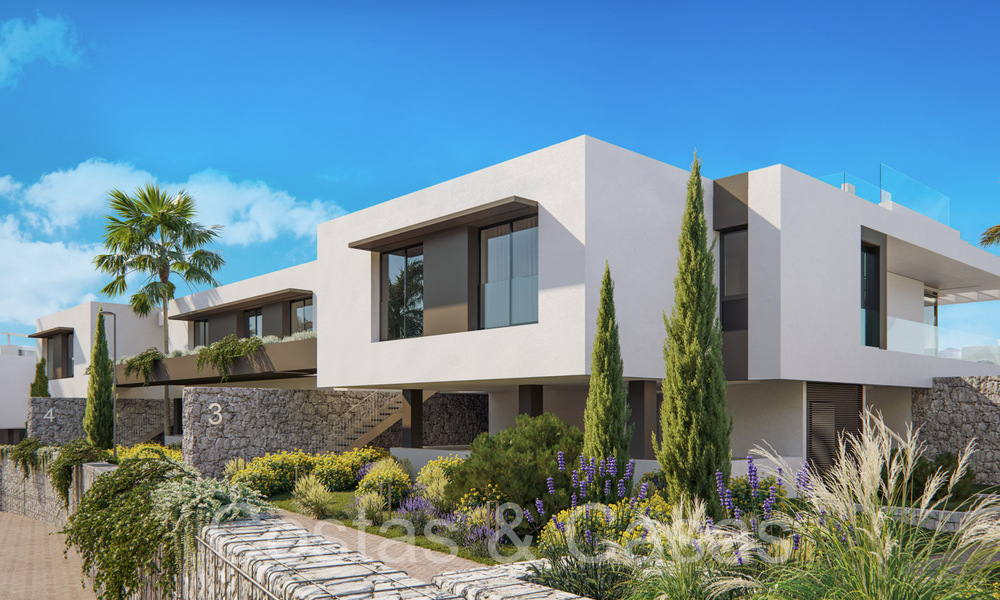 Prestigiosos apartamentos nuevos en venta junto al campo de golf, con vistas al mar y al golf, Marbella Este 64730