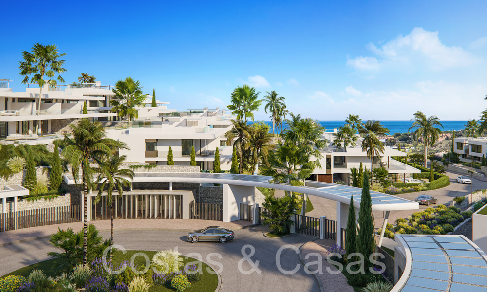 Prestigiosos apartamentos nuevos en venta junto al campo de golf, con vistas al mar y al golf, Marbella Este 64737