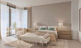 Prestigiosos apartamentos nuevos en venta junto al campo de golf, con vistas al mar y al golf, Marbella Este 64753 