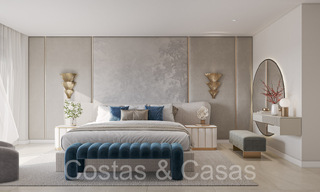 ¡Última 2 villas! Villa de nueva construcción energéticamente eficiente en venta con vistas al mar a las afueras del centro de Estepona 64792 