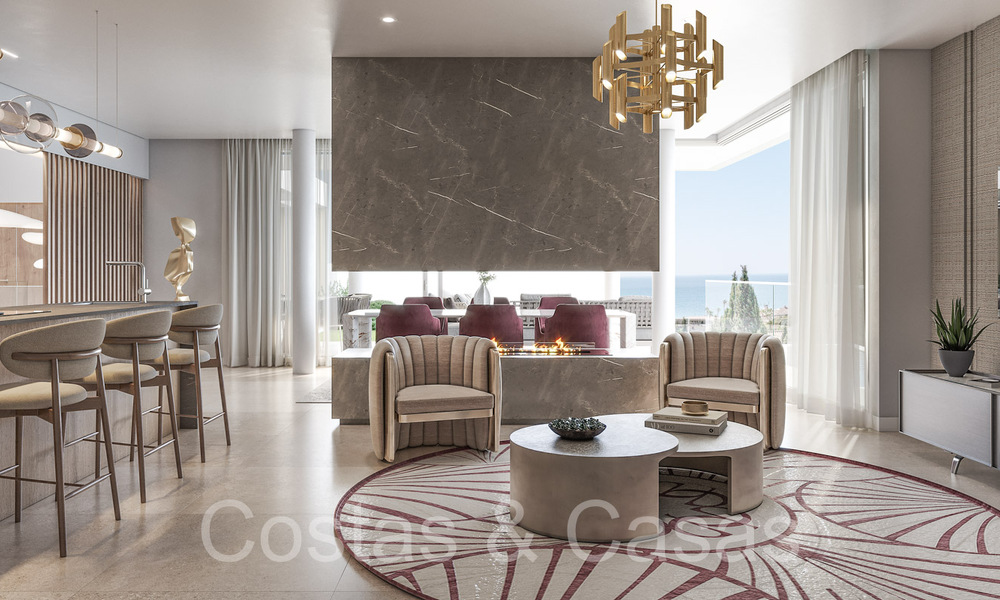 ¡Última 2 villas! Villa de nueva construcción energéticamente eficiente en venta con vistas al mar a las afueras del centro de Estepona 64795