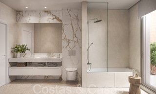 ¡Última 2 villas! Villa de nueva construcción energéticamente eficiente en venta con vistas al mar a las afueras del centro de Estepona 64797 