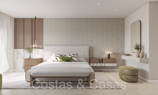 ¡Última 2 villas! Villa de nueva construcción energéticamente eficiente en venta con vistas al mar a las afueras del centro de Estepona 64798 