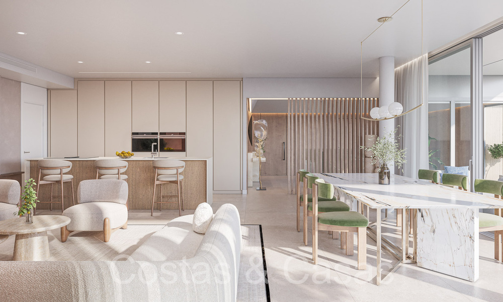 ¡Última 2 villas! Villa de nueva construcción energéticamente eficiente en venta con vistas al mar a las afueras del centro de Estepona 64800