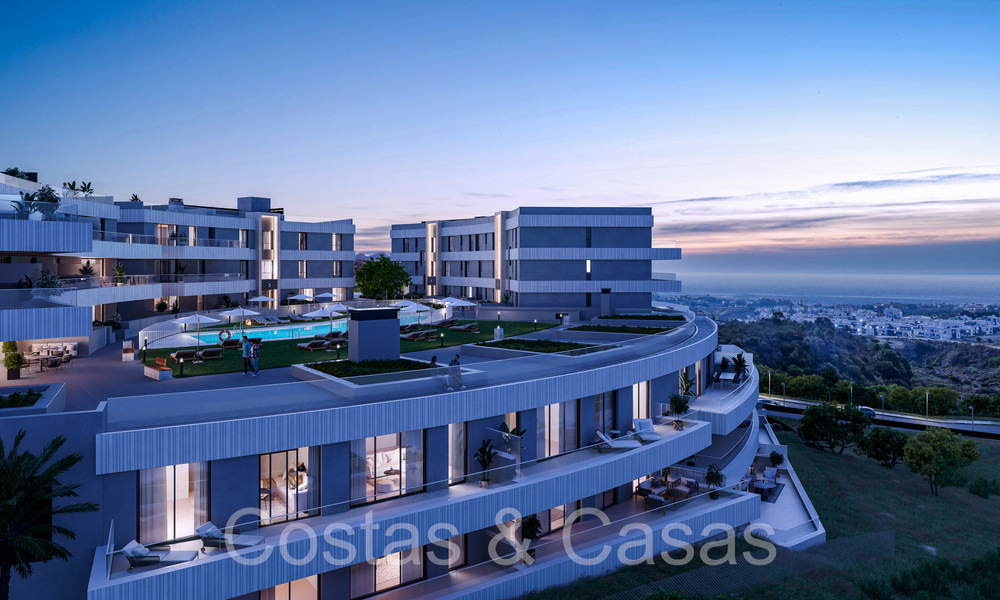 Innovadores apartamentos de obra nueva en venta en la Nueva Milla de Oro entre Marbella y Estepona 64813