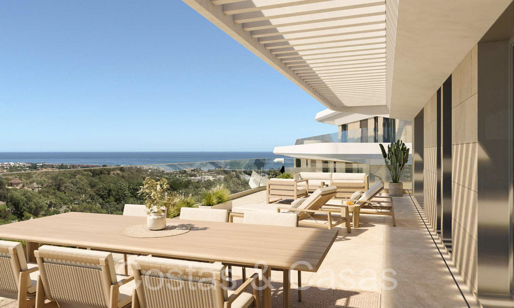 Exclusivo proyecto de obra nueva de apartamentos en venta en la Nueva Milla de Oro entre Marbella y Estepona 64894