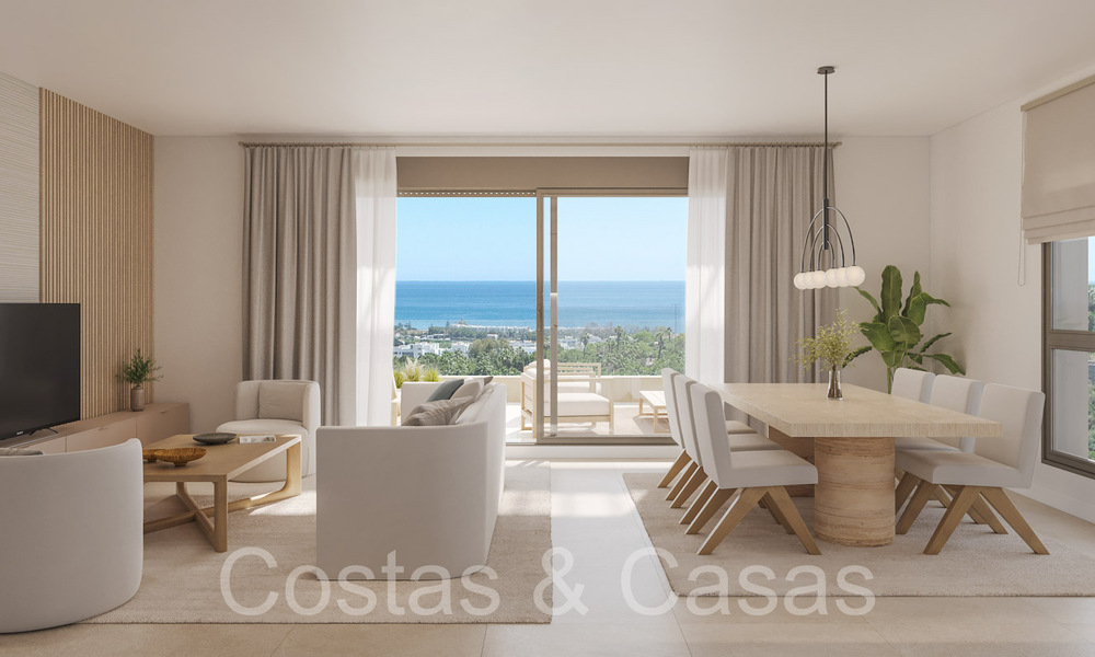 Exclusivo proyecto de obra nueva de apartamentos en venta en la Nueva Milla de Oro entre Marbella y Estepona 64895