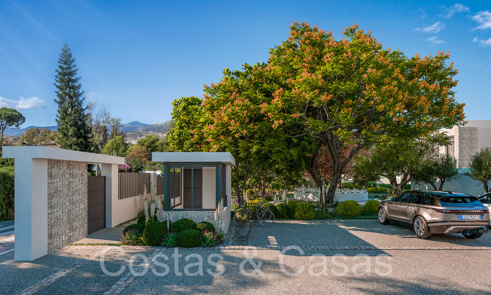 Nuevas villas en venta con vistas panorámicas al mar a poca distancia del centro de San Pedro, Marbella 67336