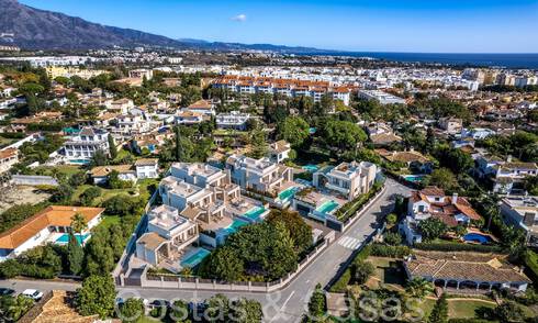 Nuevas villas en venta con vistas panorámicas al mar a poca distancia del centro de San Pedro, Marbella 67338