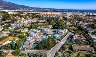Nuevas villas en venta con vistas panorámicas al mar a poca distancia del centro de San Pedro, Marbella 67338 
