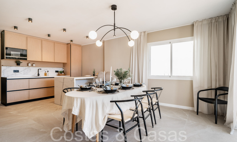 Elegante apartamento renovado en venta en una comunidad cerrada en Nueva Andalucía, Marbella 65415