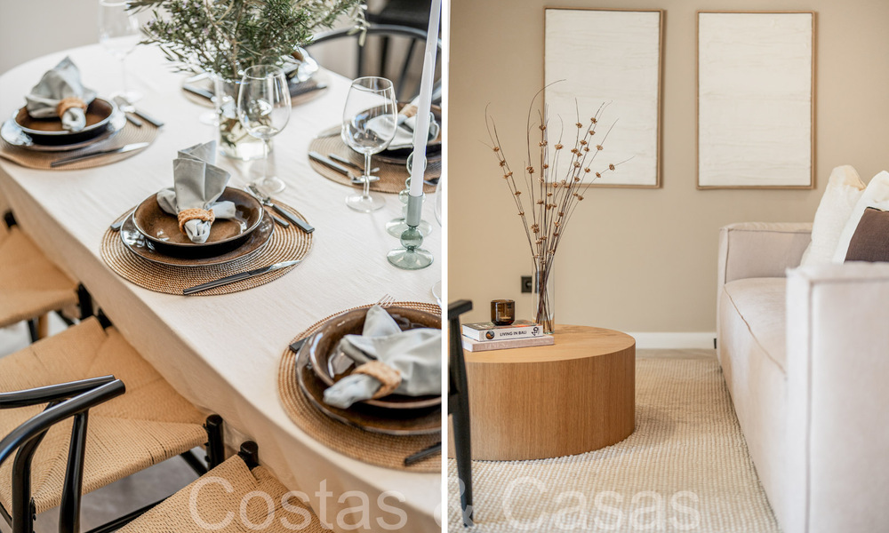 Elegante apartamento renovado en venta en una comunidad cerrada en Nueva Andalucía, Marbella 65423