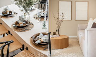 Elegante apartamento renovado en venta en una comunidad cerrada en Nueva Andalucía, Marbella 65423 