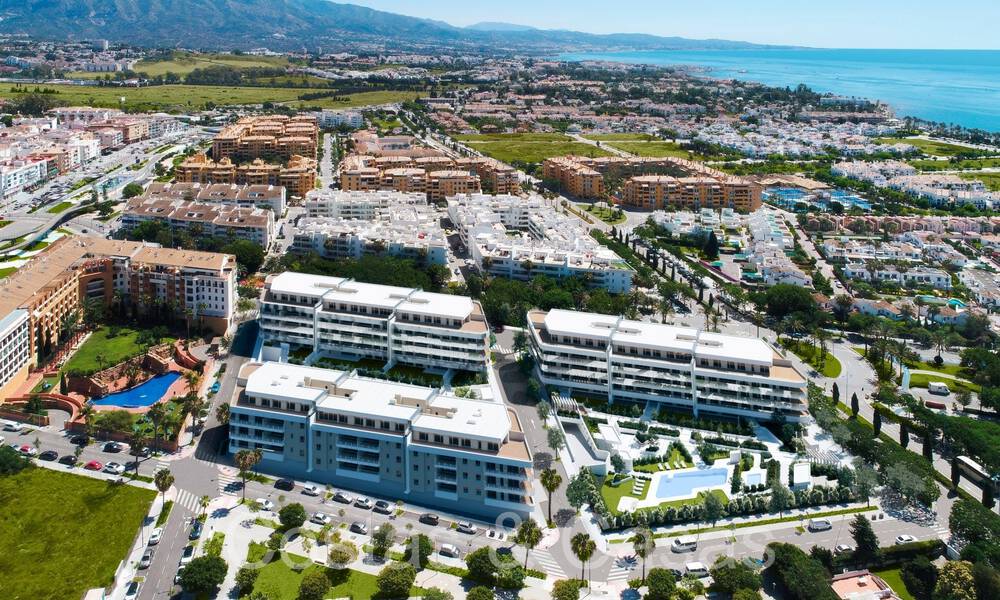 Modernos apartamentos nuevos en venta a un paso del centro y de la playa en San Pedro Playa, Marbella 64911