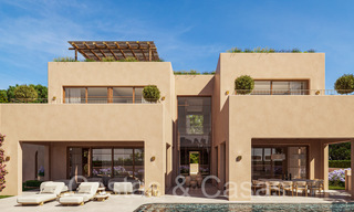 Parcela edificable con proyecto de villa en venta a poca distancia de todos los servicios y de la playa en la Milla de Oro de Marbella 64721 