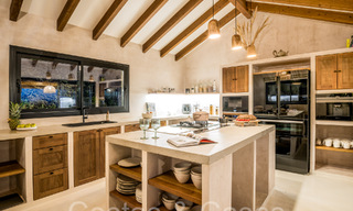 Finca de lujo andaluza con alojamiento de invitados y sublimes vistas al mar en venta en las colinas de Estepona 65088 