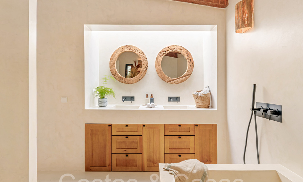 Finca de lujo andaluza con alojamiento de invitados y sublimes vistas al mar en venta en las colinas de Estepona 65106