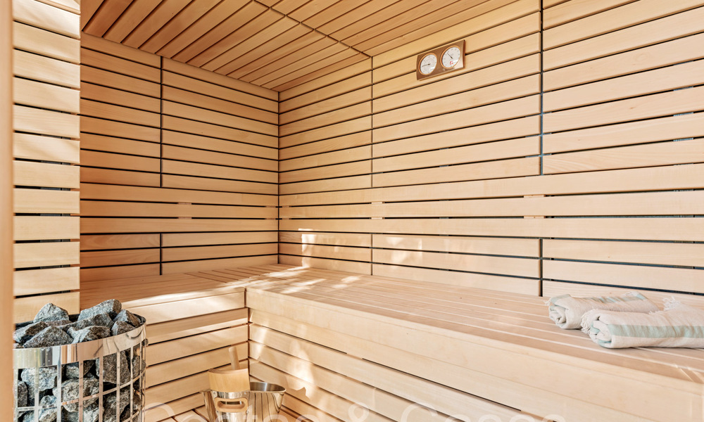 Finca de lujo andaluza con alojamiento de invitados y sublimes vistas al mar en venta en las colinas de Estepona 65107