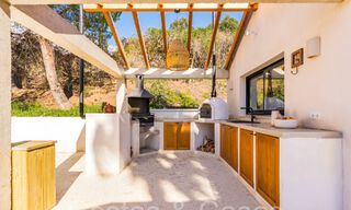 Finca de lujo andaluza con alojamiento de invitados y sublimes vistas al mar en venta en las colinas de Estepona 65131 