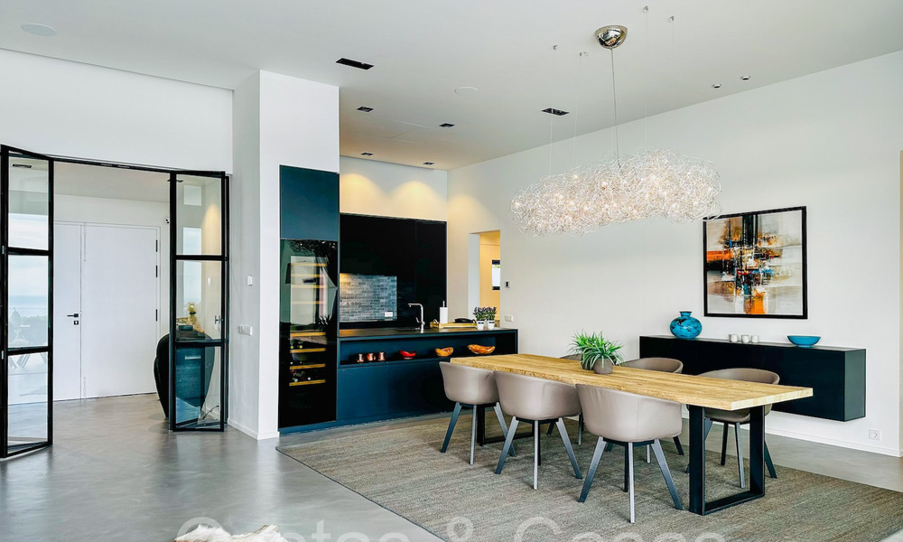 Villa arquitectónica de lujo con vistas panorámicas al mar en venta en Marbella - Benahavis 65483