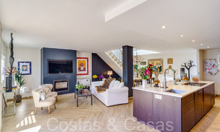 Moderna casa adosada reformada en venta en la Nueva Milla de Oro entre Marbella y Estepona 65750 