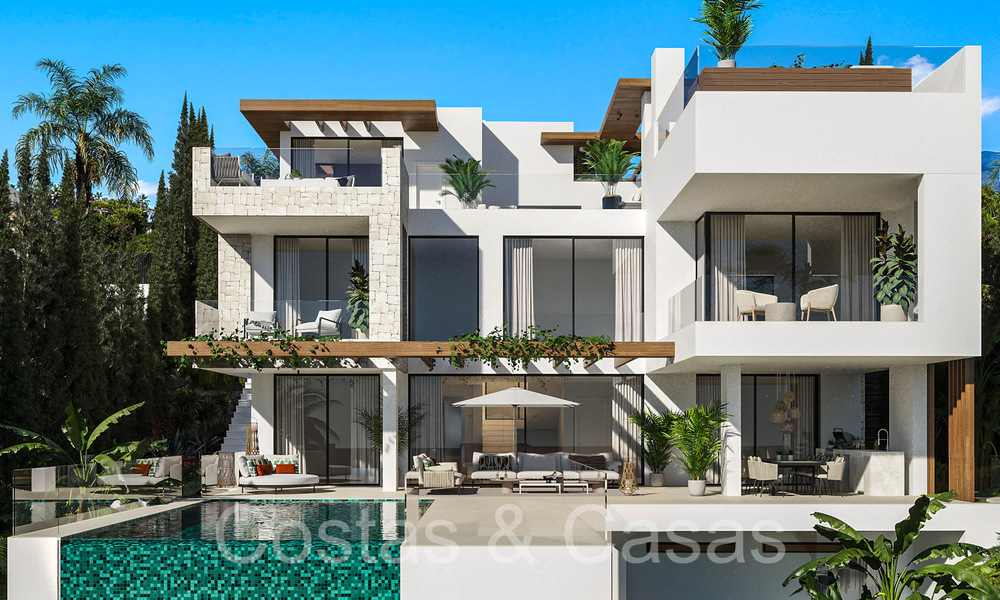 ¡Nuevo en el mercado! 10 villas boutique contemporáneas en venta en la Nueva Milla de Oro entre Marbella y Estepona 65310