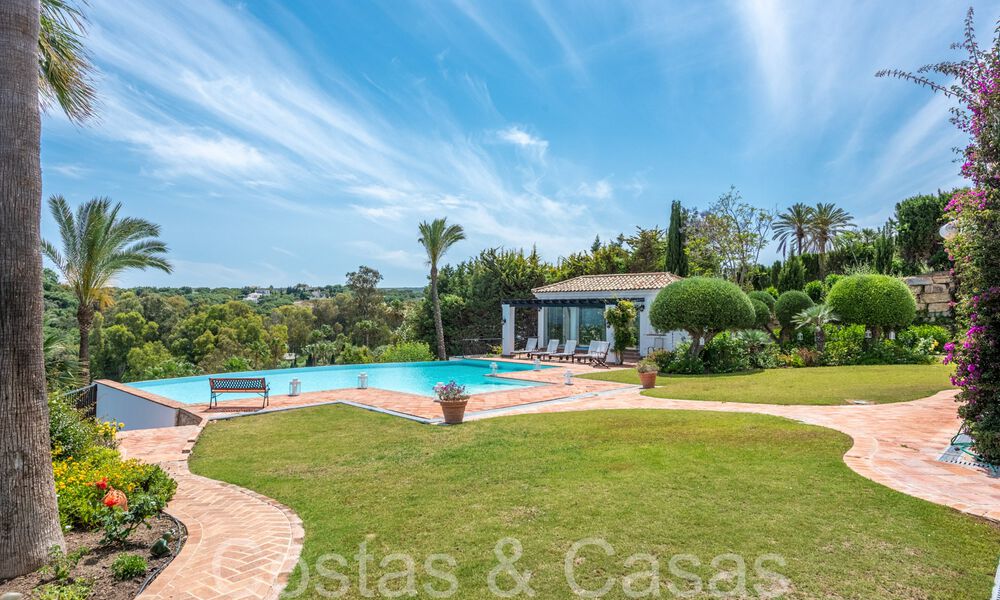 Impresionante finca de lujo en venta en medio de los campos de golf de Sotogrande, Costa del Sol 65174