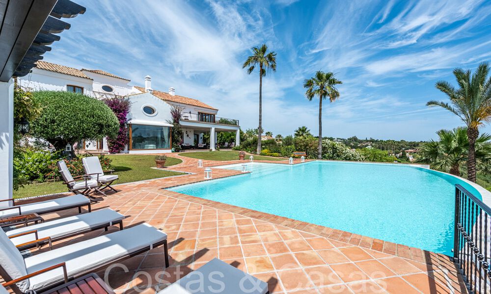 Impresionante finca de lujo en venta en medio de los campos de golf de Sotogrande, Costa del Sol 65176