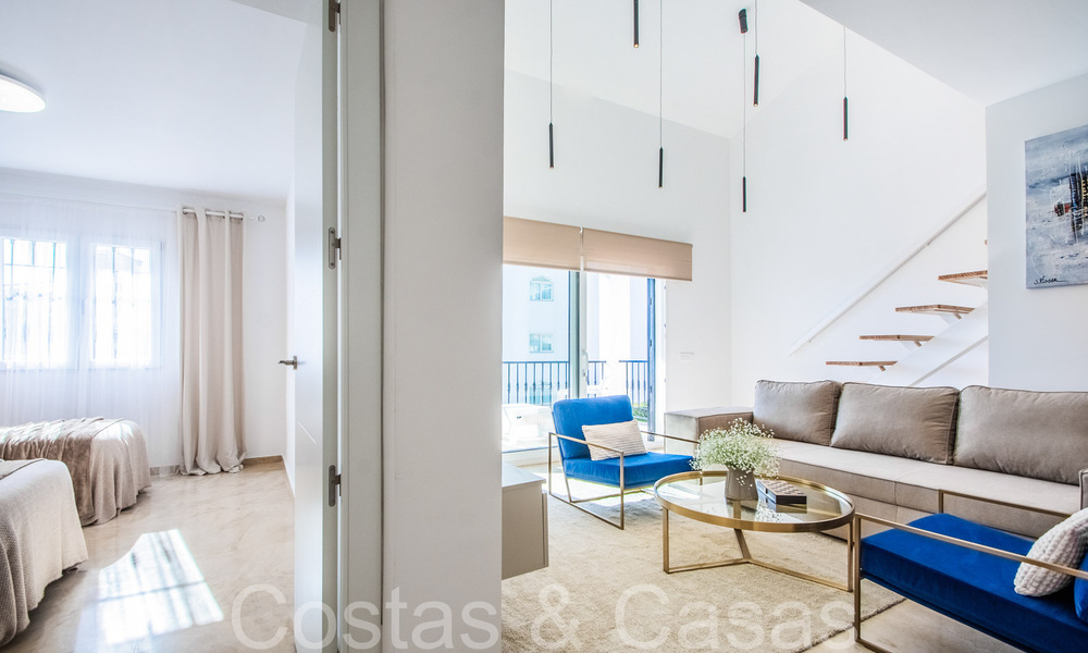 Casa contemporánea renovada con hermosas vistas al mar en venta en Riviera del Sol, Mijas, Costa del Sol 65821