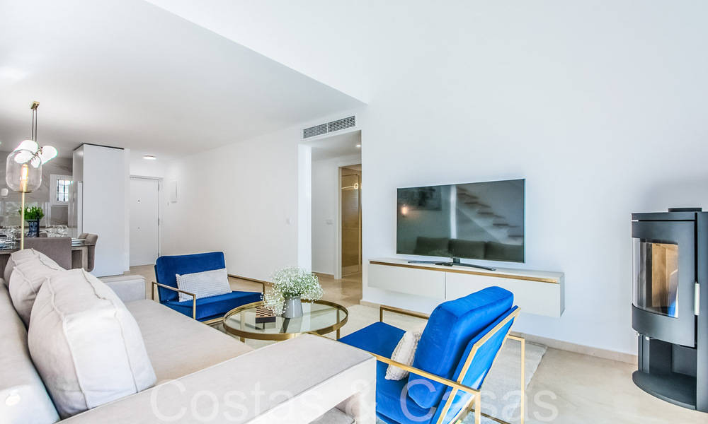 Casa contemporánea renovada con hermosas vistas al mar en venta en Riviera del Sol, Mijas, Costa del Sol 65824