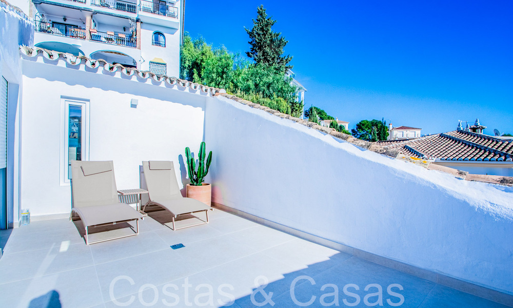 Casa contemporánea renovada con hermosas vistas al mar en venta en Riviera del Sol, Mijas, Costa del Sol 65833