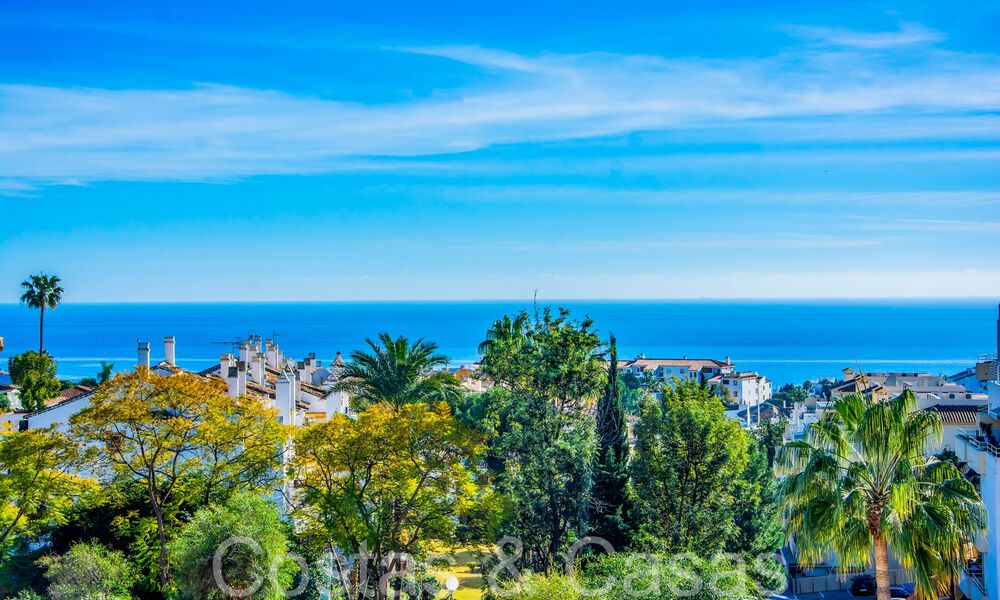 Casa contemporánea renovada con hermosas vistas al mar en venta en Riviera del Sol, Mijas, Costa del Sol 65835