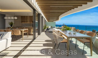 Apartamentos de lujo nuevos y avanzados en venta con vistas panorámicas al mar en Mijas, Costa del Sol 65547 