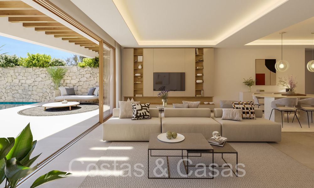 Apartamentos de lujo nuevos y avanzados en venta con vistas panorámicas al mar en Mijas, Costa del Sol 65550