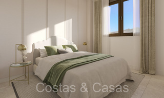Apartamentos contemporáneos de nueva construcción en venta a poca distancia de la playa y con vistas al mar, cerca del centro de Estepona 65554 