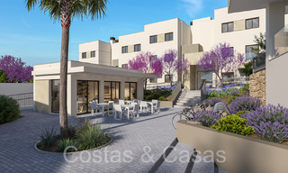 Apartamentos contemporáneos de nueva construcción en venta a poca distancia de la playa y con vistas al mar, cerca del centro de Estepona 65559 