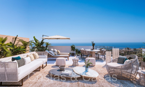 Proyecto exclusivo con vistas panorámicas al mar en venta en Benalmádena, Costa del Sol 65567