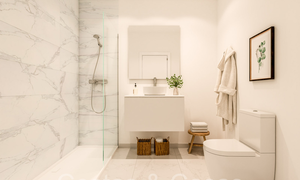 Proyecto exclusivo con vistas panorámicas al mar en venta en Benalmádena, Costa del Sol 65570