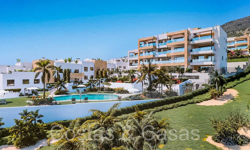 Proyecto exclusivo con vistas panorámicas al mar en venta en Benalmádena, Costa del Sol 65573