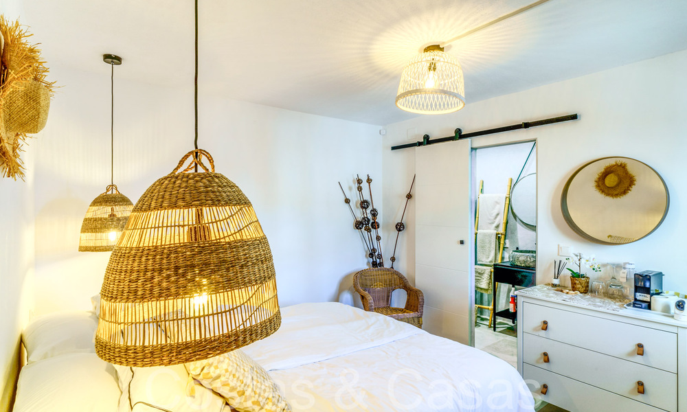 Pintoresca casa adosada con vistas al mar en venta en las colinas de Marbella - Benahavis 65945