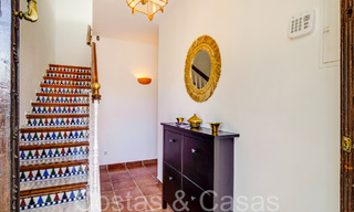 Pintoresca casa adosada con vistas al mar en venta en las colinas de Marbella - Benahavis 65952 